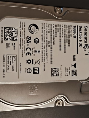 Seagate Desktop HDD 1TB ST1000DM003 σκληρός δίσκος