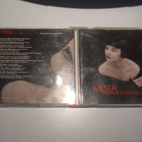 Mísia Garras Dos Sentidos CD used, traditional fado