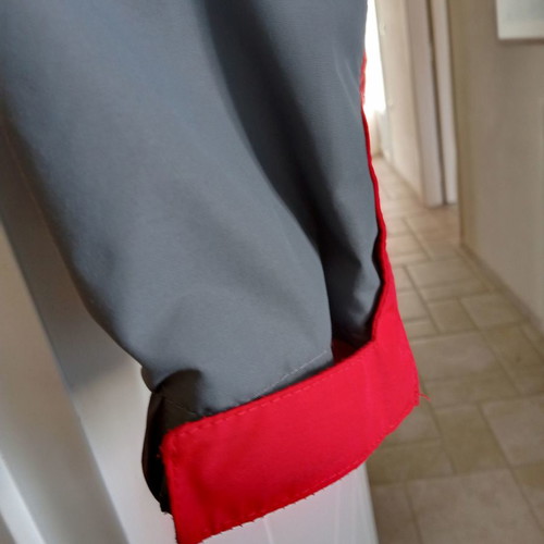 Nike windbreaker jacket like new, red and grey, size M