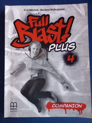 Full Blast Plus 4 Companion βιβλίο μαθητή μεταχειρισμένο