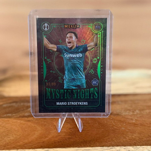 2024-25 Topps Merlin Mario Stroeykens Anderlecht Mystic Nights card new