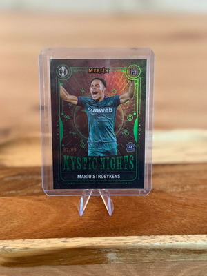 2024-25 Topps Merlin Mario Stroeykens Anderlecht Mystic Nights card new