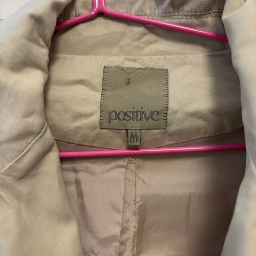 Jacket used, size M, beige, in good condition