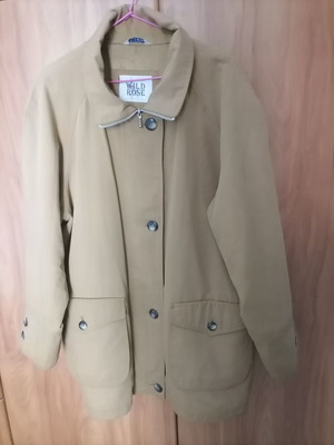 Women's camel jacket like new, size XXL