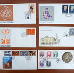 1973 First Day Covers complete year new
