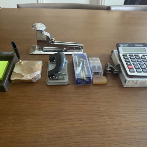 Office supplies used, sold only as a set