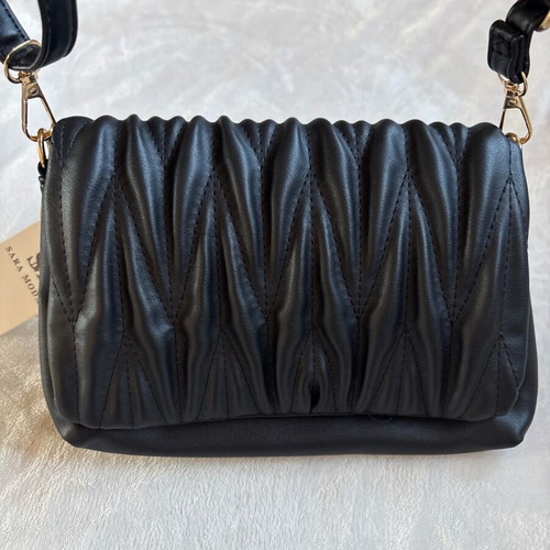 Bag new black with detachable strap