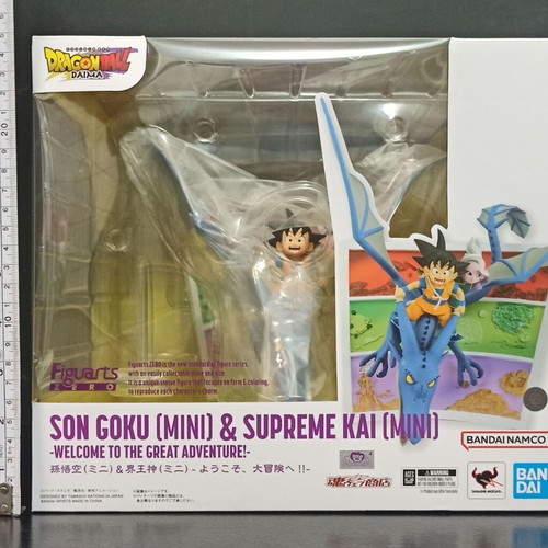 Bandai Figuarts Zero Dragon Ball Daima Son Goku & Supreme Kai PVC Statue new