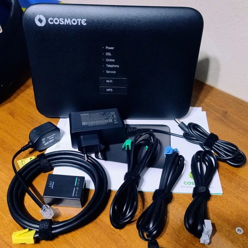 COSMOTE Speedport Plus 2 modem/router Wi-Fi 6