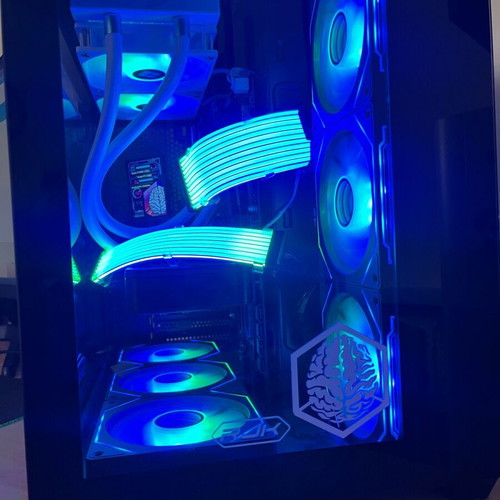 Abox PC Ryzen 5 5500 with RTX 5060 and Thermalright Aqua Elite 240 v3 AIO cooler like new