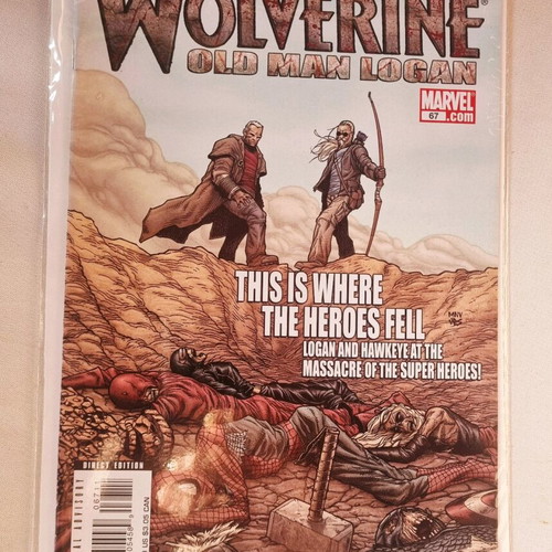Wolverine Old Man Logan #67 1st Print 2008 Marvel like new