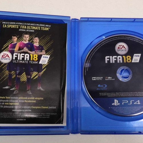 Fifa 18 PlayStation 4 like new, in excellent condition