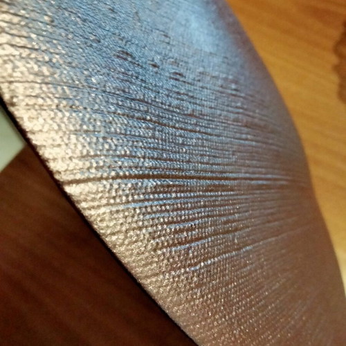 Serving Platter like new, embossed molded glass