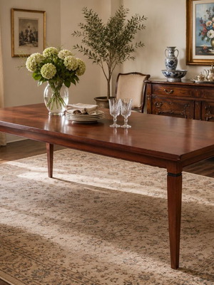 Large Extendable Dining Table made of Solid Oak, like new