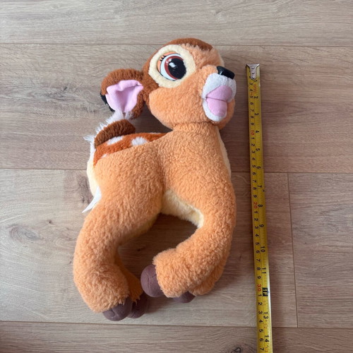 Bambi plush stuffed toy used, Walt Disney Mattel 1992, 12" / 30 cm