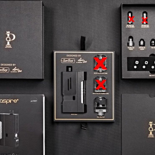 Boxx Kit Full Version by Aspire used with Obix RBA tank