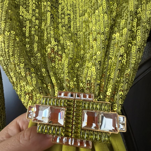 Elisabetta Franchi long dress like new, size S, green
