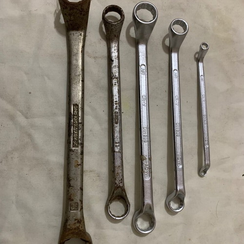Polygonal wrench set used