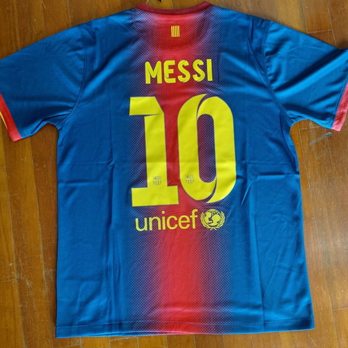 FC Barcelona Nike Home Jersey 2012/13 Messi #10 size L new authentic