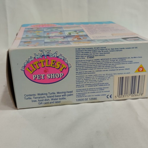 Littlest Pet Shop Toddling Turtles on Paradise Island Kenner 1992 new