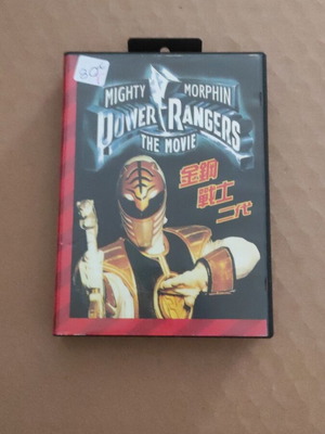 Power Rangers The Movie Sega game used