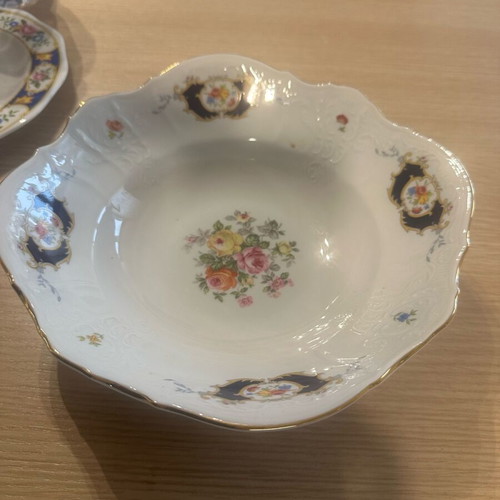 Vintage porcelain dishes in excellent condition