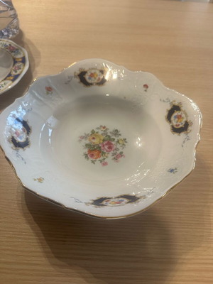 Vintage porcelain dishes in excellent condition