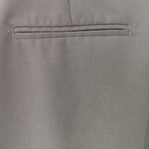 Benetton Pants Alpha Line Black Fabric like new size 48