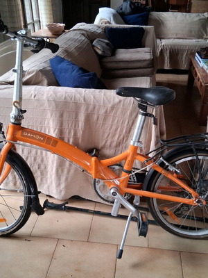 Ποδήλατο Dahon Roo μεταχειρισμένο, σπαστό πόλης 20 ιντσών, 7 ταχυτήτων