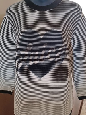 Juicy Couture striped black and white blouse used, size M