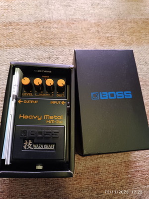 Boss HM 2w Heavy Metal Waza Craft pedal like new