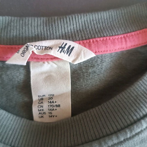 H&M blouse teen girls like new, cotton, size 170 cm