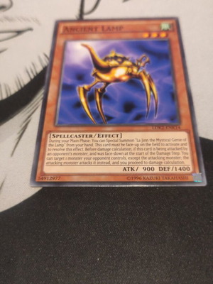 Ancient Lamp Yu-Gi-Oh card used, LDK2 set
