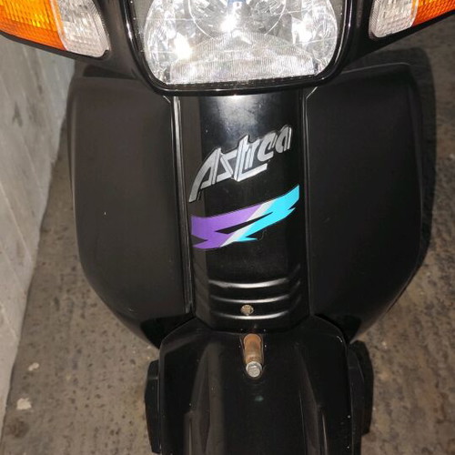 Honda Astra 100 moped refurbished, black, 97 cc, 1999