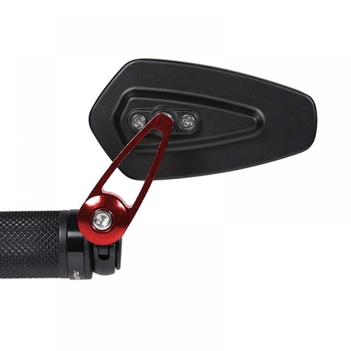 Chaft reversible mirrors set black/red like new