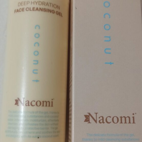 Nacomi Deep Hydration Face Cleansing Gel, coconut