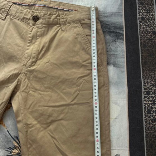 Gandys men's bermuda shorts new, beige, size M