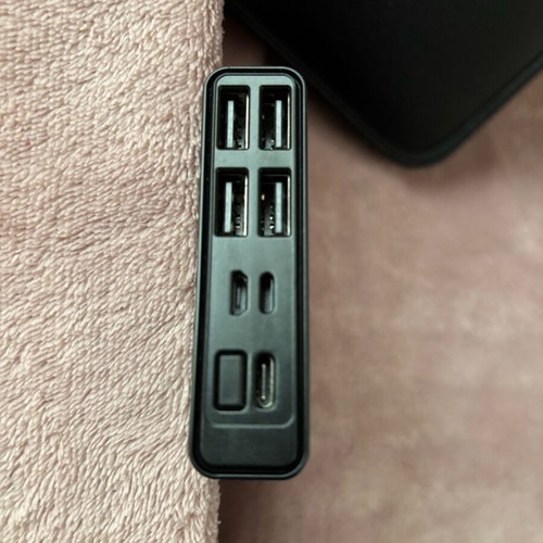 Power bank 30,000 mAh with digital display and 7 ports, new