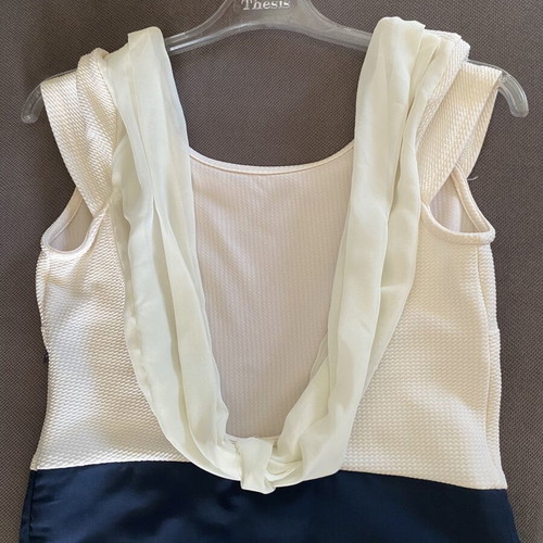 Le Vertige jumpsuit like new, beige and blue, size M