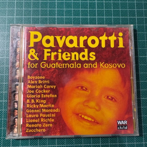 Pavarotti & Friends For Guatemala and Kosovo CD like new