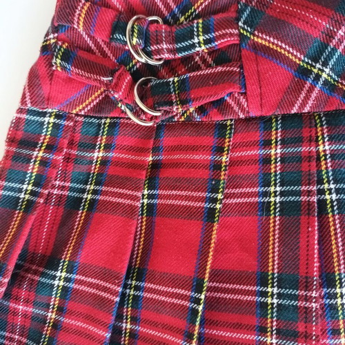 TIME GIRL KID'S CHECKERED SKIRT