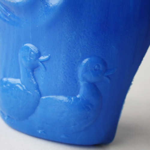 Vintage 70's plastic duckling watering can 28cm new
