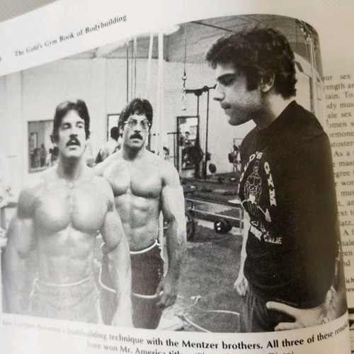 The Gold's Gym Book of Bodybuilding book like new, vintage volume 310