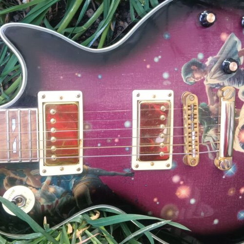 Electric guitar LesPaul George Miles signature like new