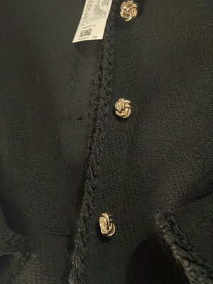 H&M jacket new, size S, black