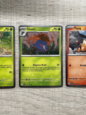 Pokémon TCG cards pack of 3 Ascended Heroes and Phantasmal Flames