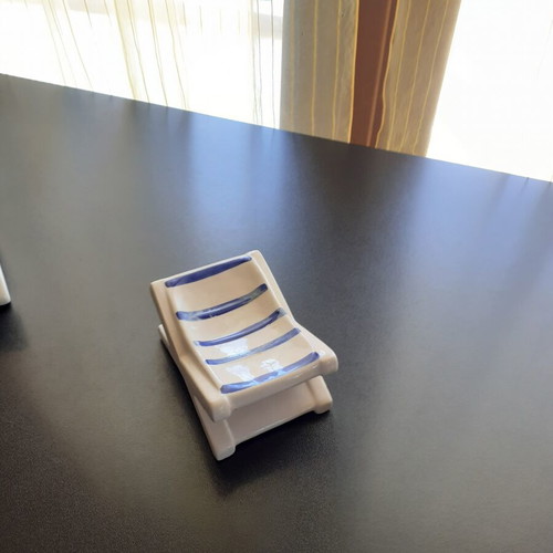 Bathroom accessories set like new, 4 pieces