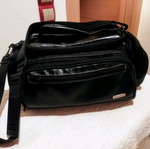Case Logic Leather Camera Bag like new, black