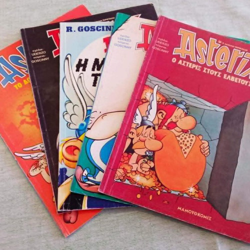 Asterix Comics Mamouth Comix First Editions 1989-1992 Pack of 5 like new