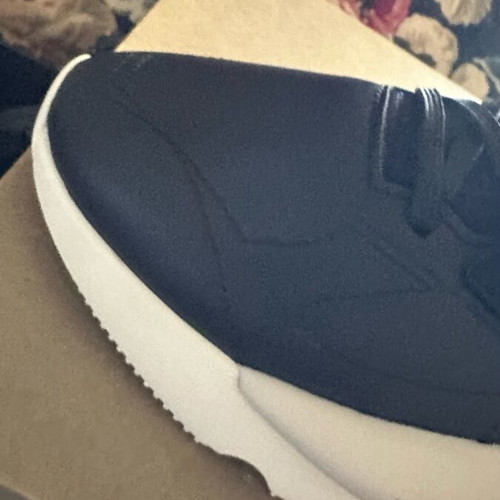 Adidas Y-3 Kaiwa athletic shoes new, size 44.5, black blue